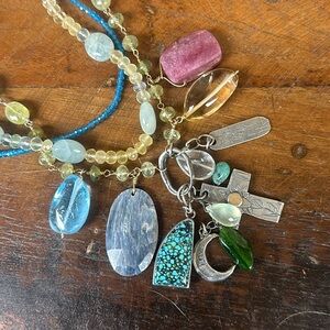 Jes MaHarry “Time to Shine” necklace. New in box.